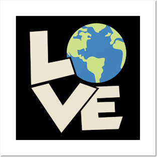 Earth Love Posters and Art